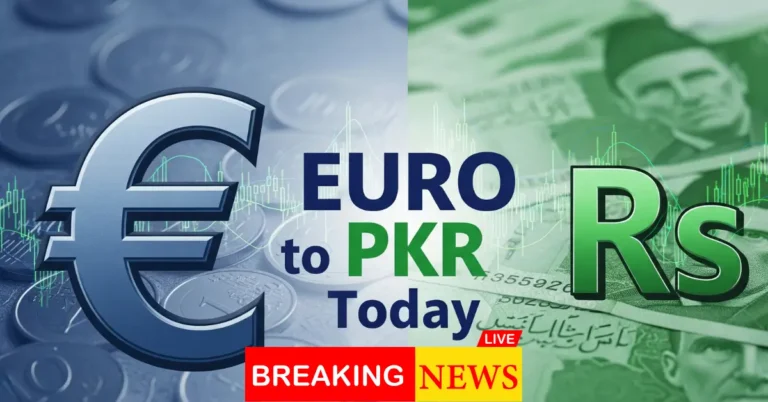 Euro to Pakistani Rupee Today