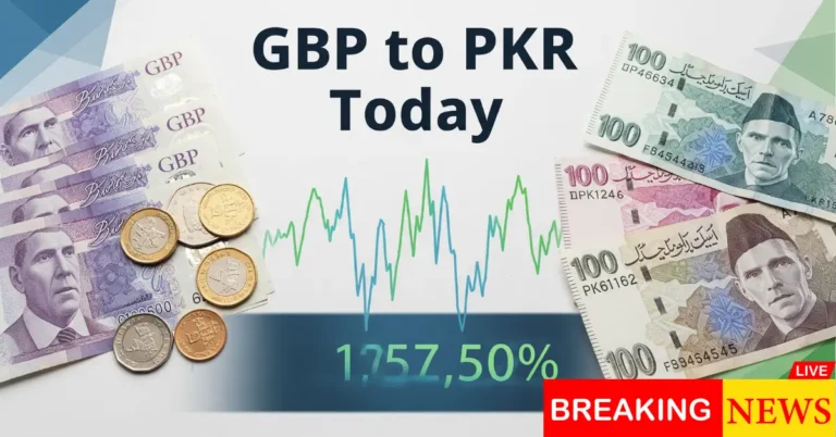 GBP to PKR Today – Current British Pound Exchange Rate in Pakistan
