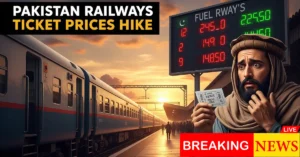 Pakistan Railways Ticket Prices Raise After Sharp Increase in Fuel Costs