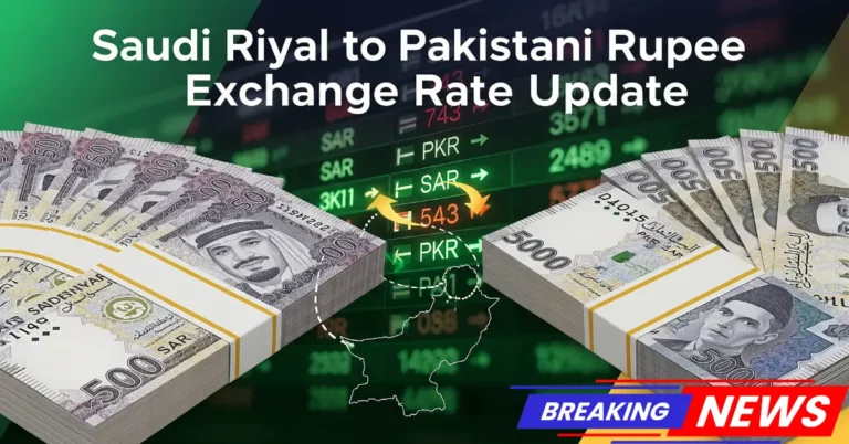 Saudi Riyal to Pakistani Rupee
