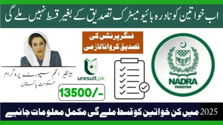 BISP 8171 NADRA Payment Update 2025